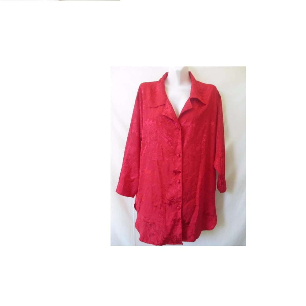 VICTORIA`S SECRET PS PETITES SMALL ROBE RED 4P 6P